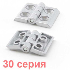Металлическая петля серая 30 серия