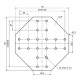 Крестовый соединитель 6х6 (3060)