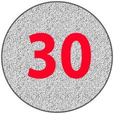Алюминиевый круг 30 мм