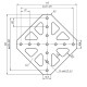 Крестовый соединитель 7х7 (2020)