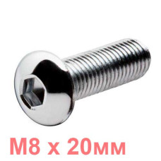 Винт под шестигранник М8х20 BHSCS