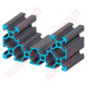 Станочный профиль 40х80x20 V-slot c-beam анодированный